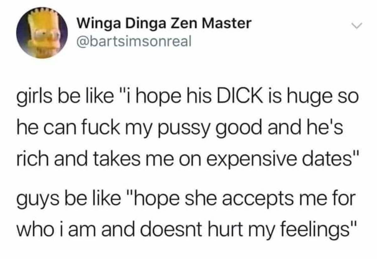 i hope she has a big, dry pussy