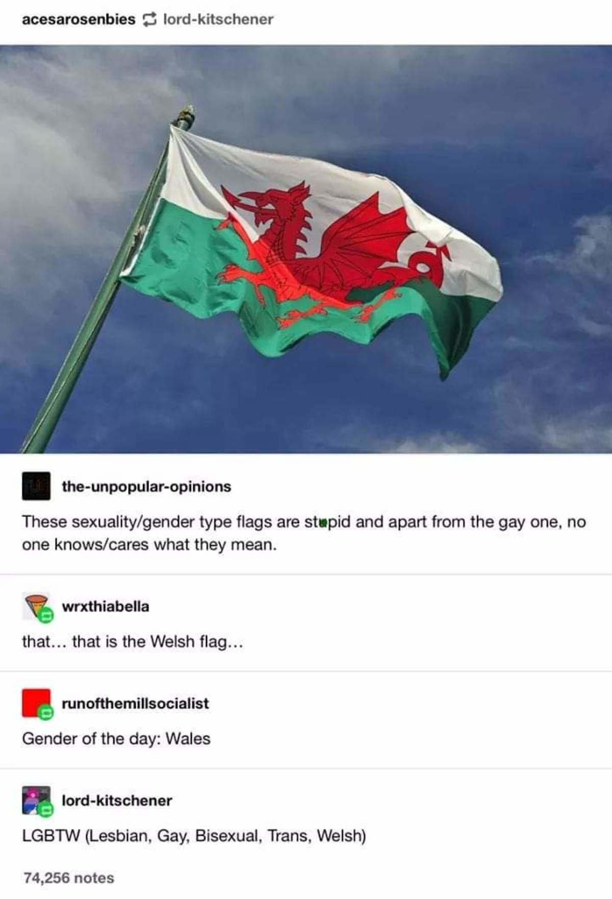Mom, Dad, I'm Welsh