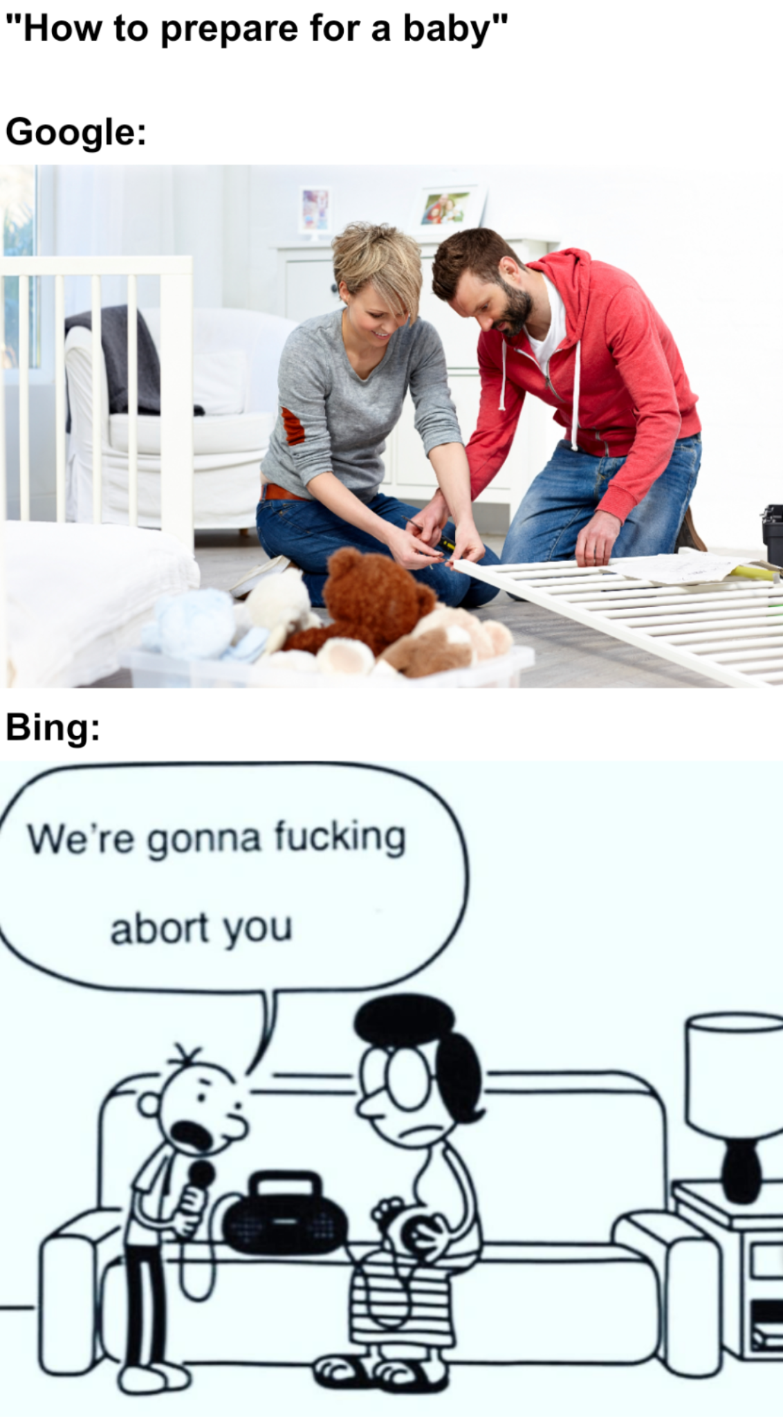 Yeet that retard