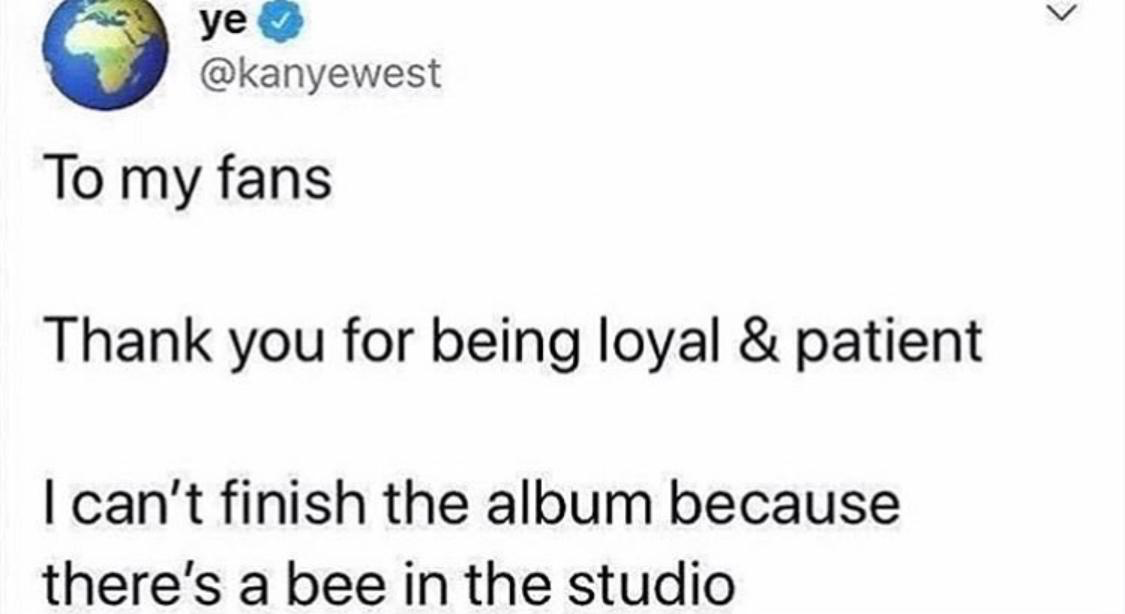 the ye, the word of god, the honey buzz