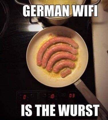 German wifi...
