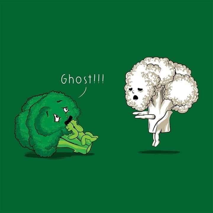 Spooky vegetables