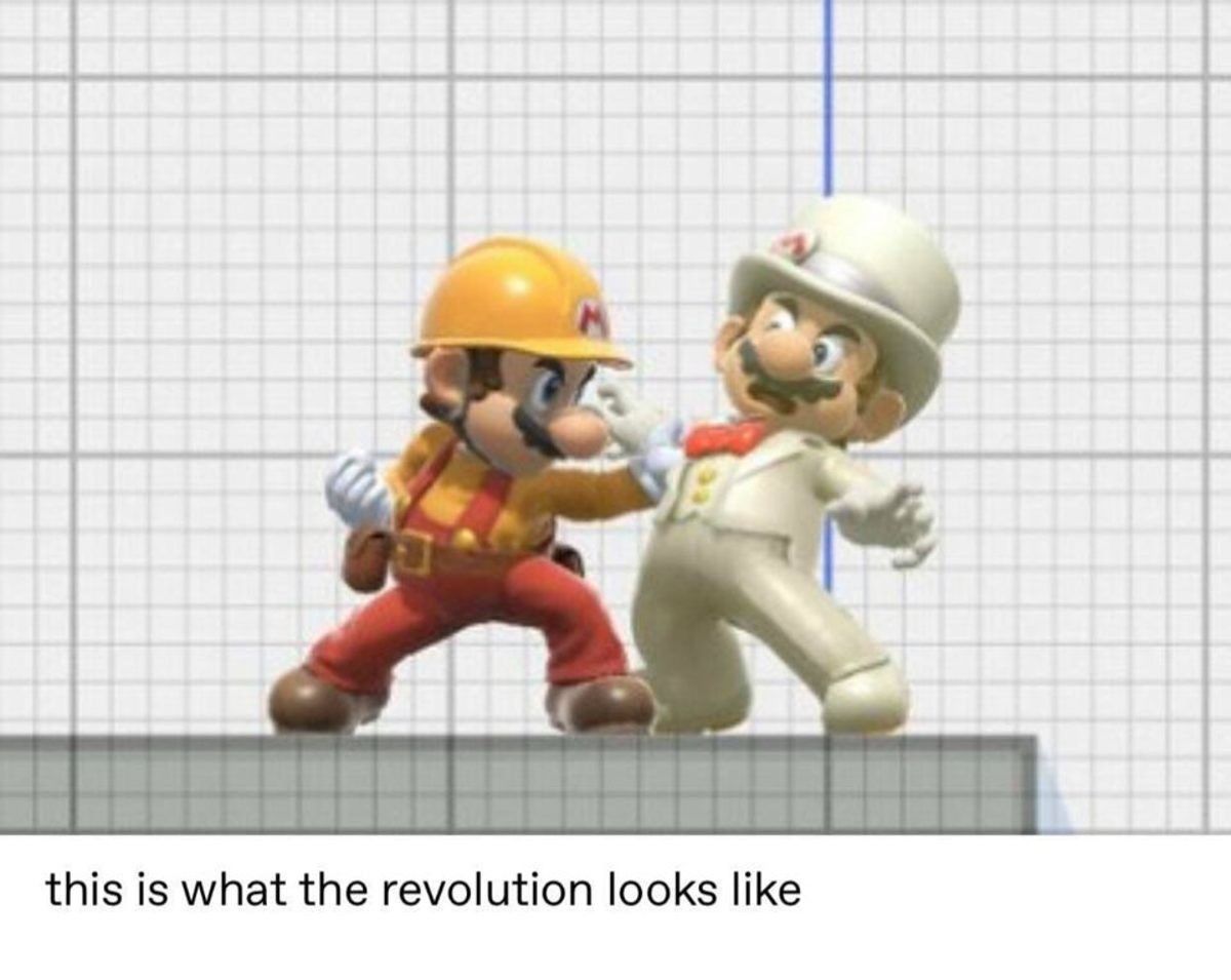 the true revolution is the inner demons we face