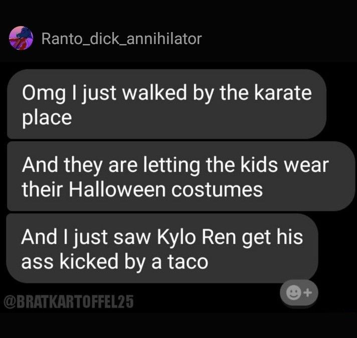 Never mock the taco