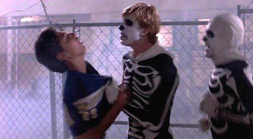 Remember, 35 years ago this Thursday, Daniel LaRusso was brutally attacked by members of Cobra Kai following a Halloween party. Tell your kids to be safe this Halloween.