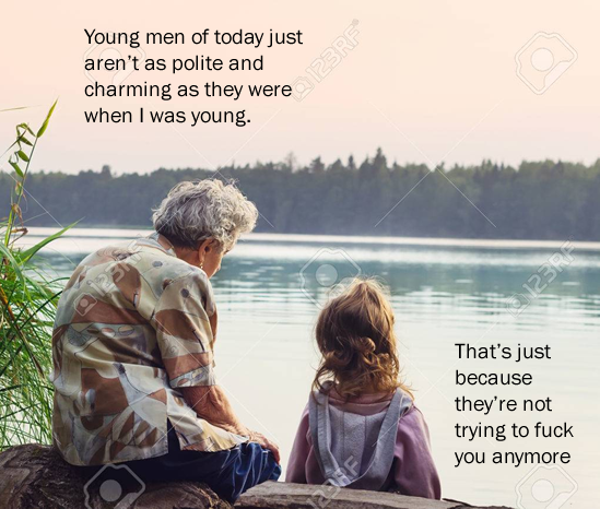Oh, to be young...