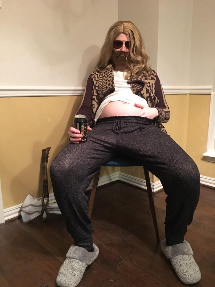I'm 6 months pregnant, but I didn't want to do one of the standard pregnancy costumes.