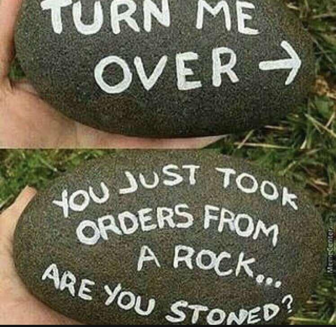 Are you stoned ?