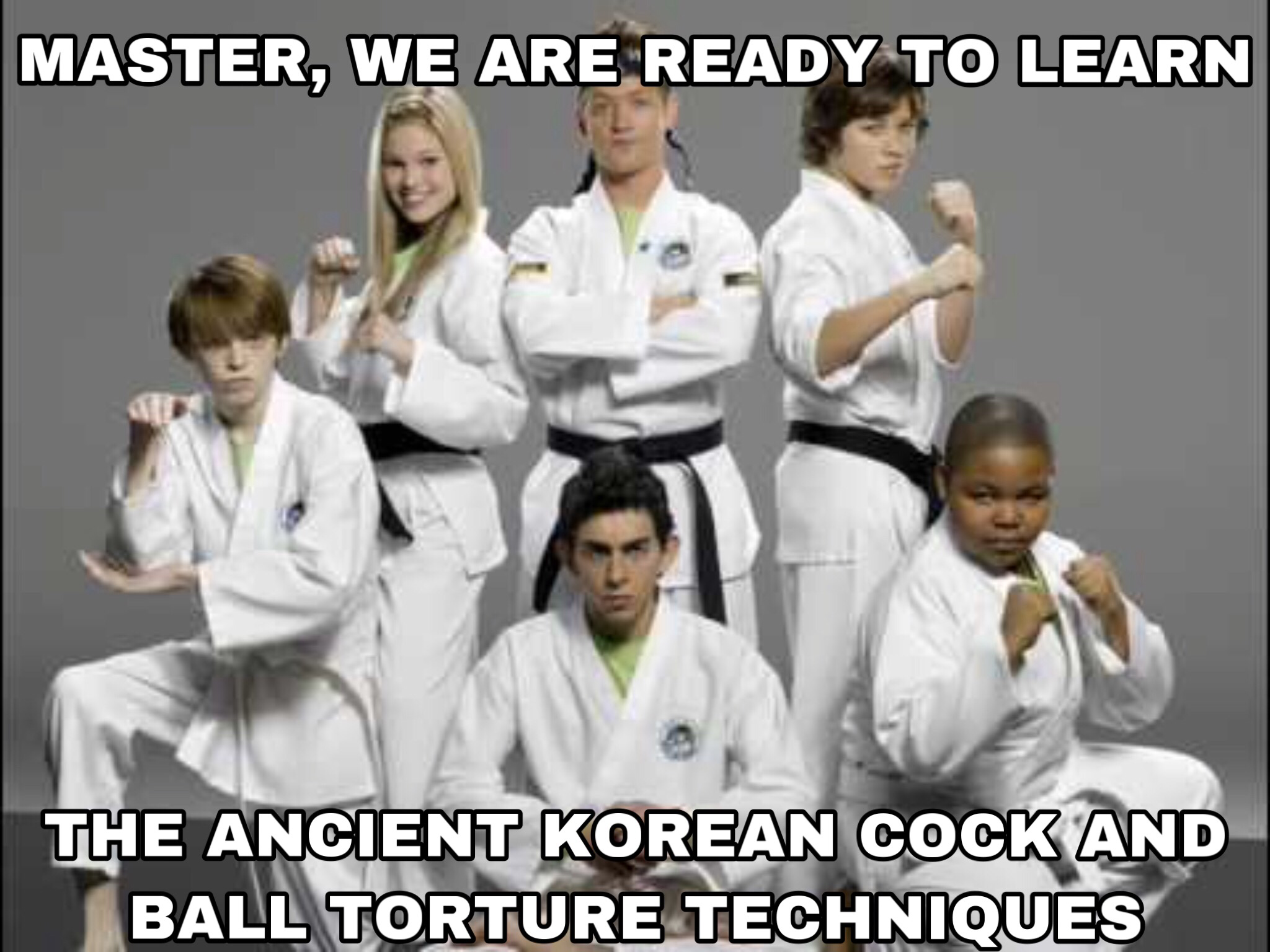only BLACK BELTS are strong enough to master this TECHNIQUE