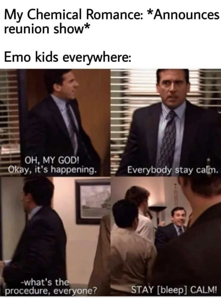 its happening