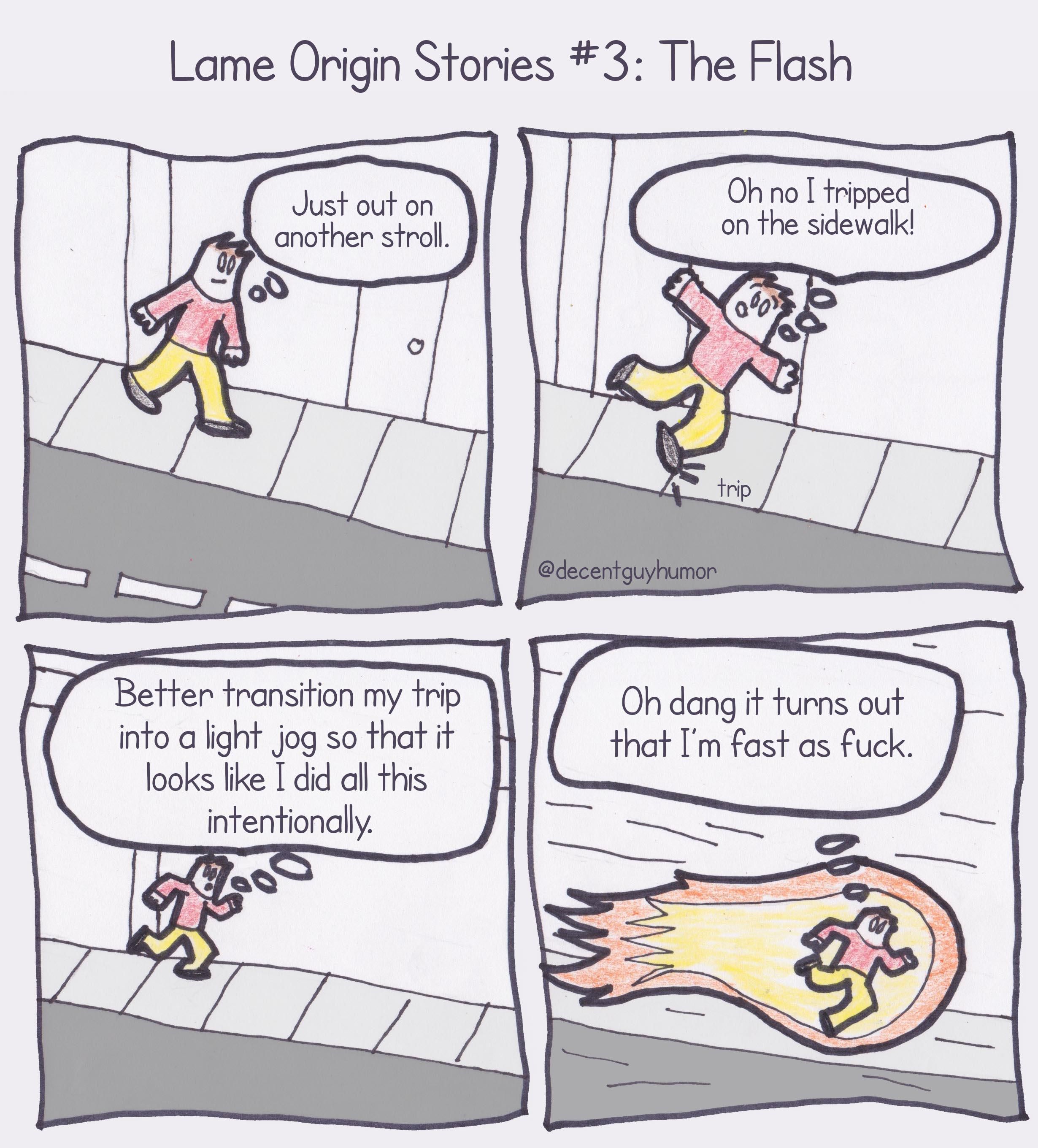 Lame Origin Stories: The Flash
