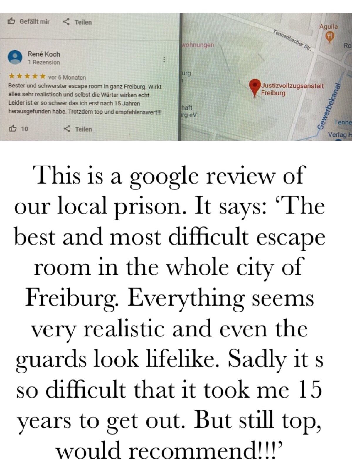 A review of the best escape room in my city... I thought you guys might like it