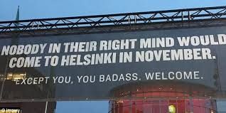 Badasses need to get to Helsinki right now