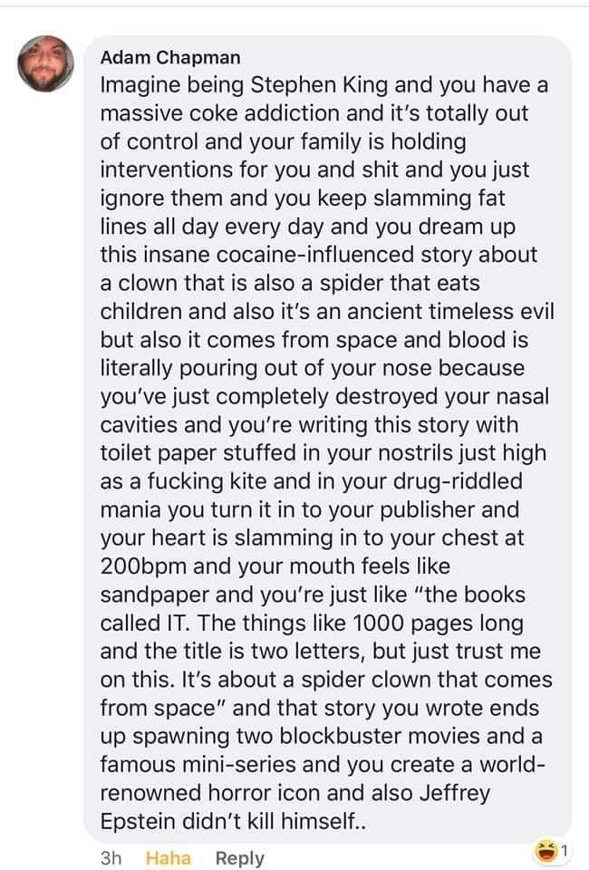 F*kin cocaine man