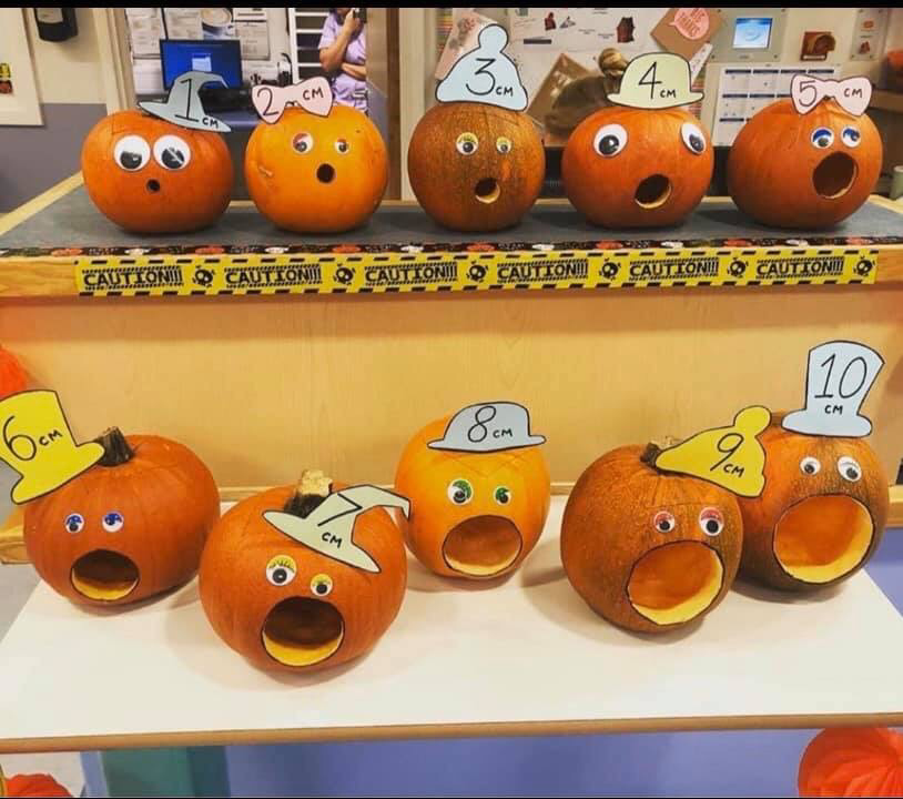 Some Halloween decors at the OBGYN.