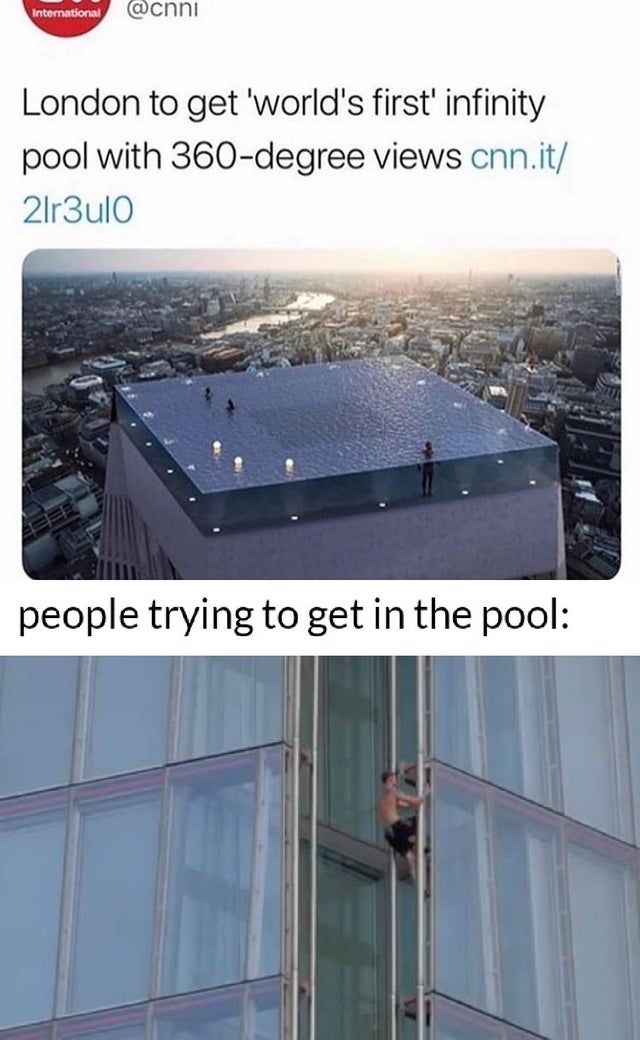 or just skydive into it smh