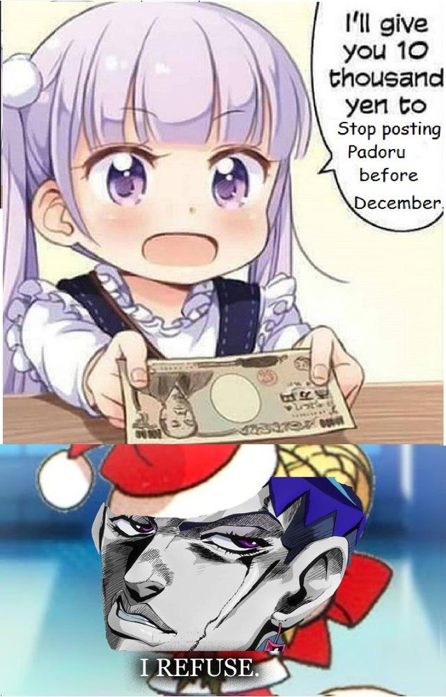 Padoru never stops, it is a force as strong as time
