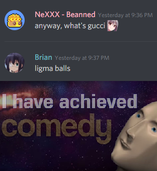 normal day in the discord server