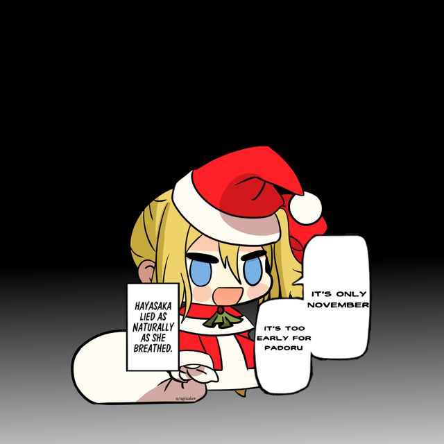 Padoru doesn't like when bad girls lie!
