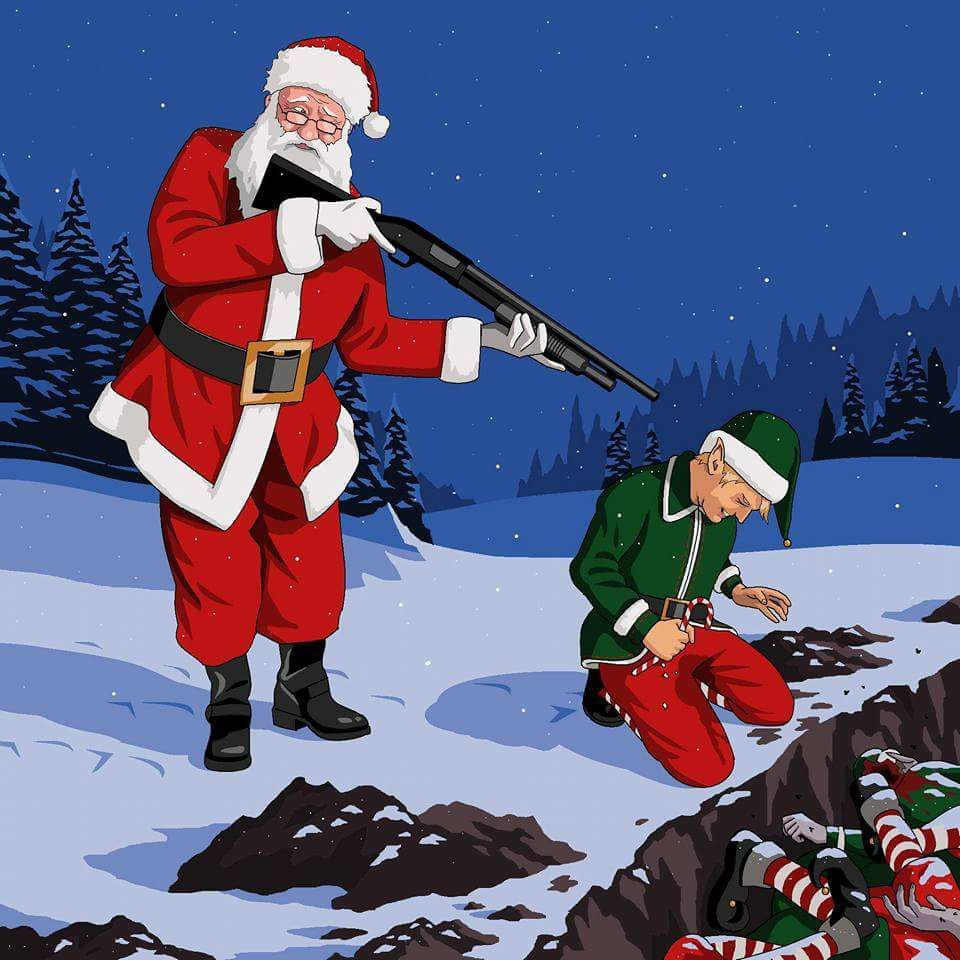 Remember. Every time that Christmas is mentioned in November, Santa is forced to execute another elf.