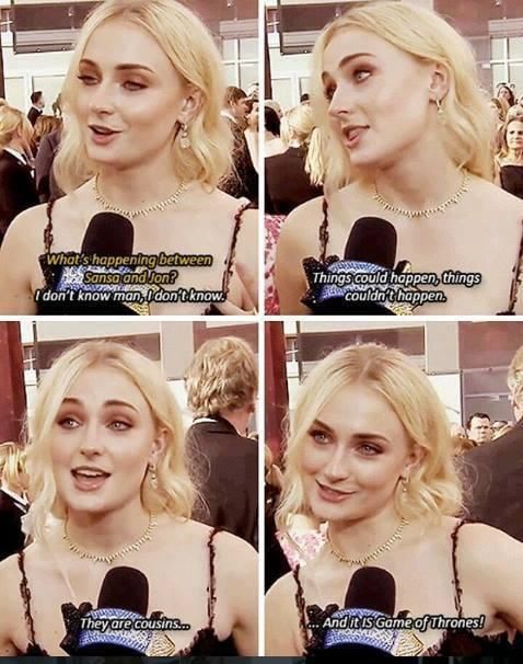 Sophie Turner is such a troll