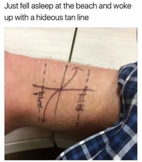 Tan lines are the worst