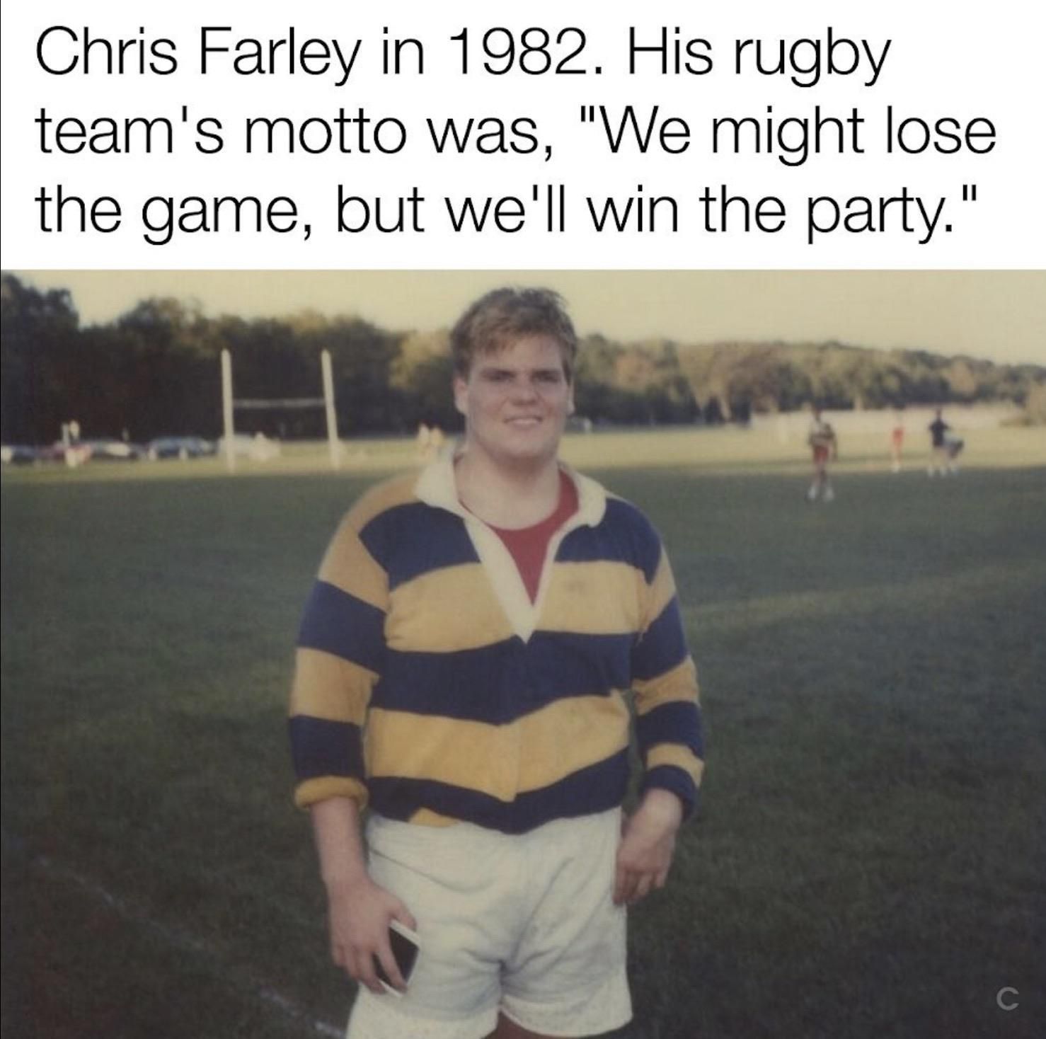 You always win with Farley.