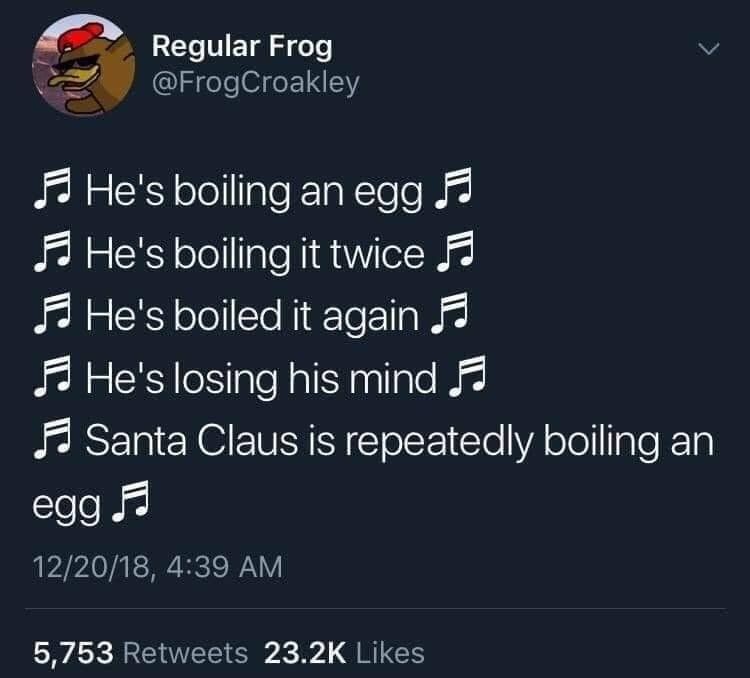 Santa has issues