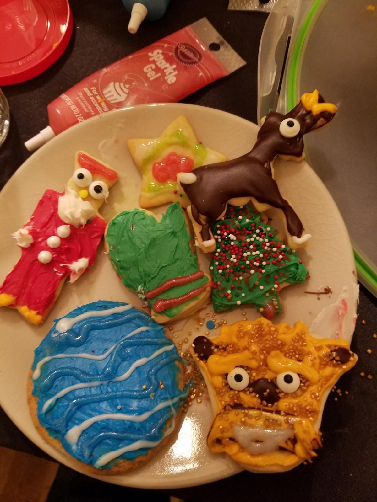 My boyfriend said he made holiday cookies...
