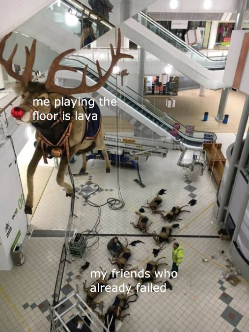 The floor is capitalism #memevember.