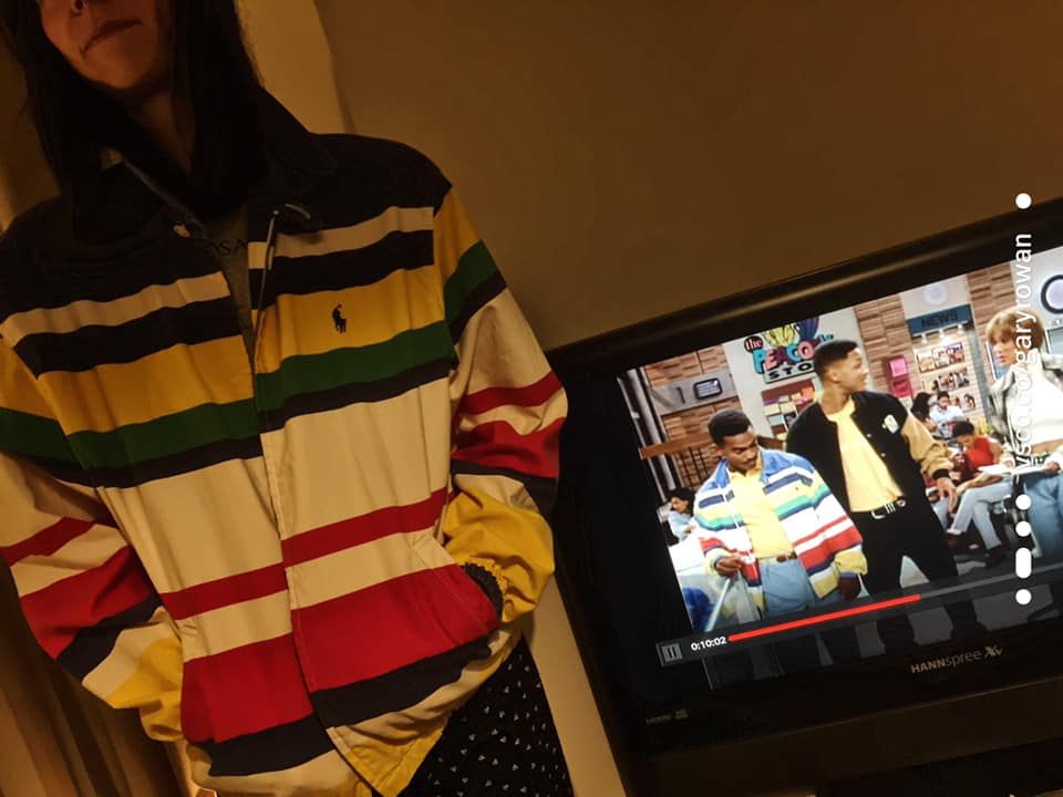 Watching Fresh Prince when all of a sudden, Carlton's jacket looked very familiar...