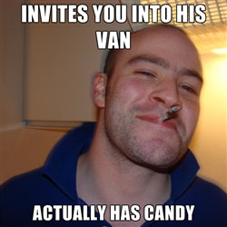 Good guy greg strikes again