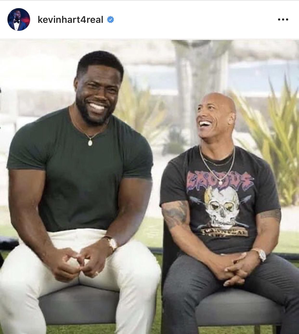 Kevin Hart uploaded this pic on his Instagram
