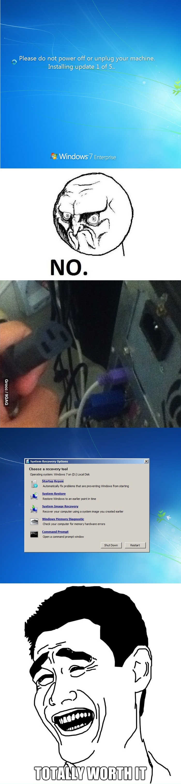 Just never do this, NEVER!