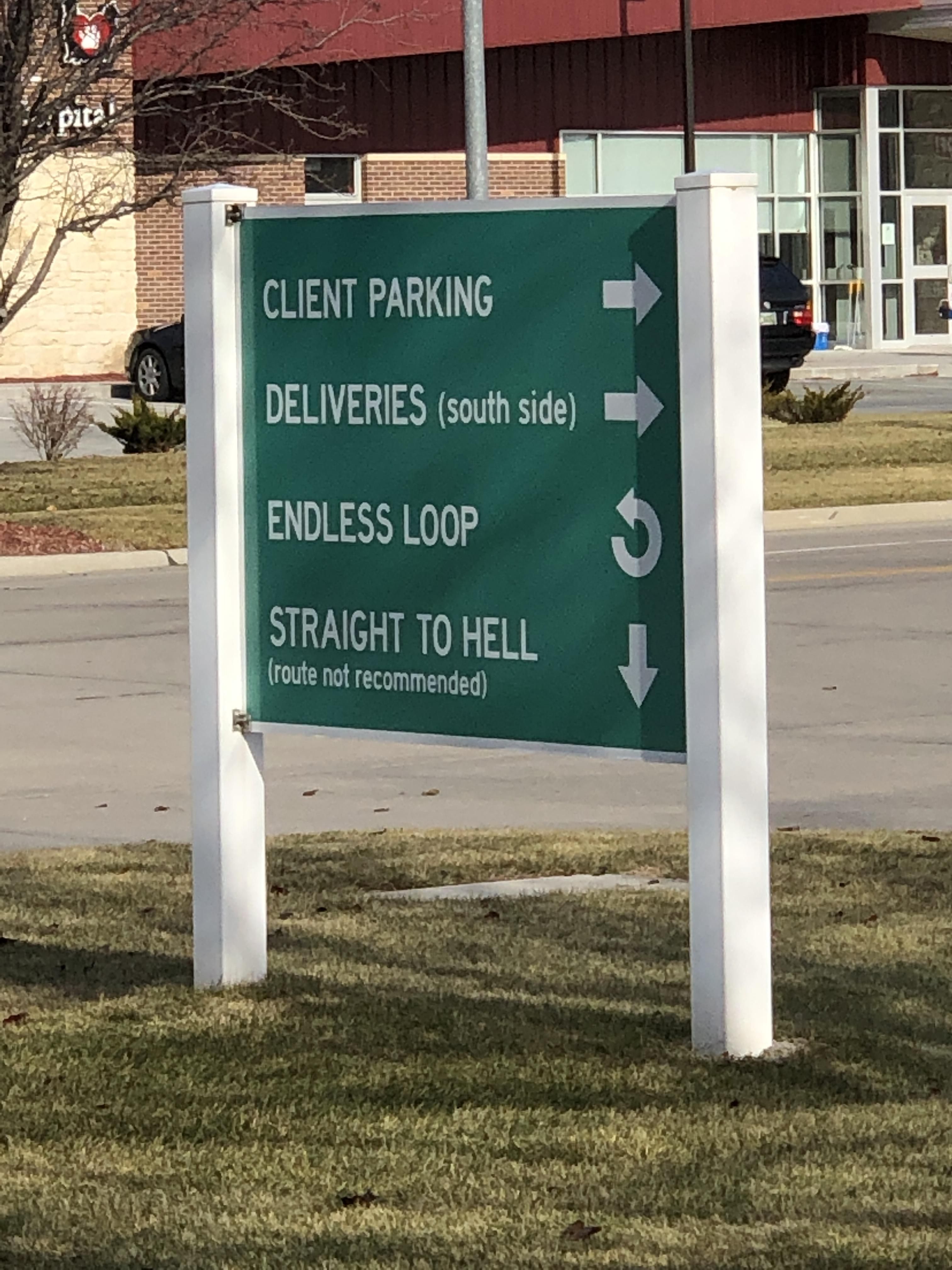 A very informative sign I came across today in Nebraska