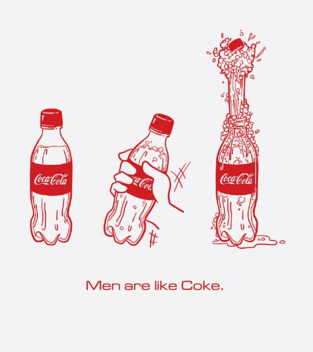 Men are like coke