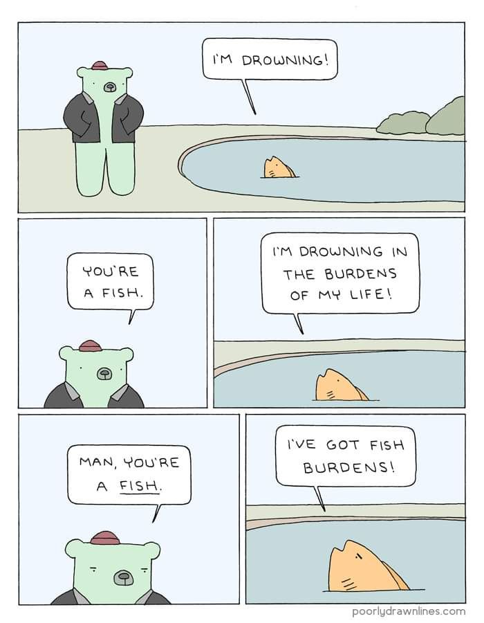 A fish!