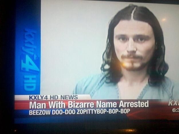 “Bizarre name” is one way to put it...