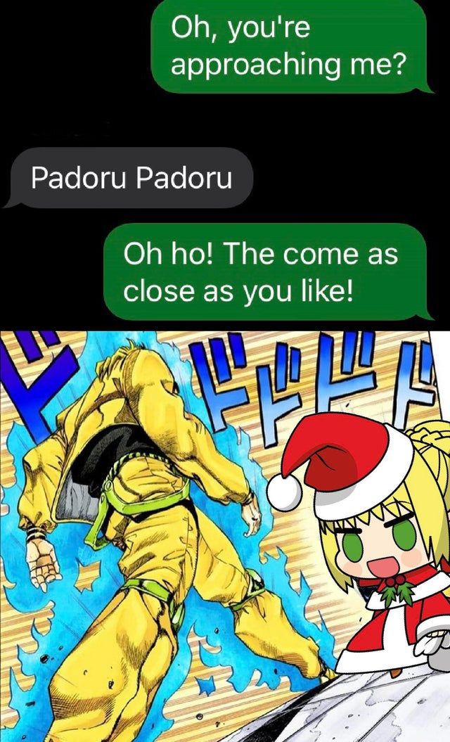 I'm gonna padoru padoRUN BLINDFOLDED ON THE HIGHWAY