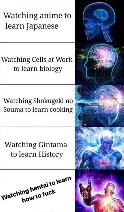 Anime is a golden learning experience