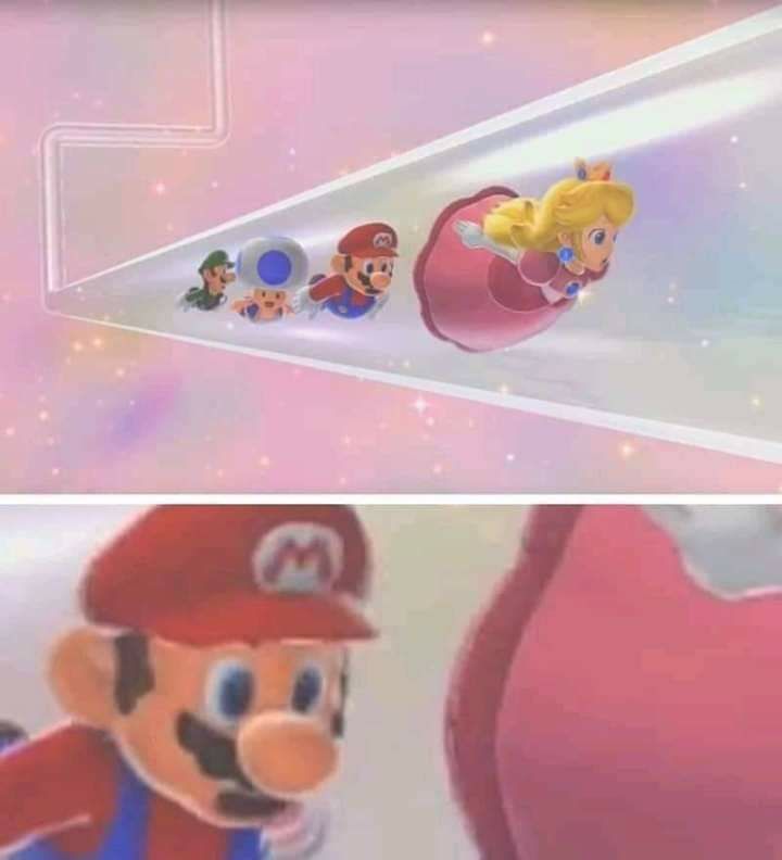 what is mario thinking?