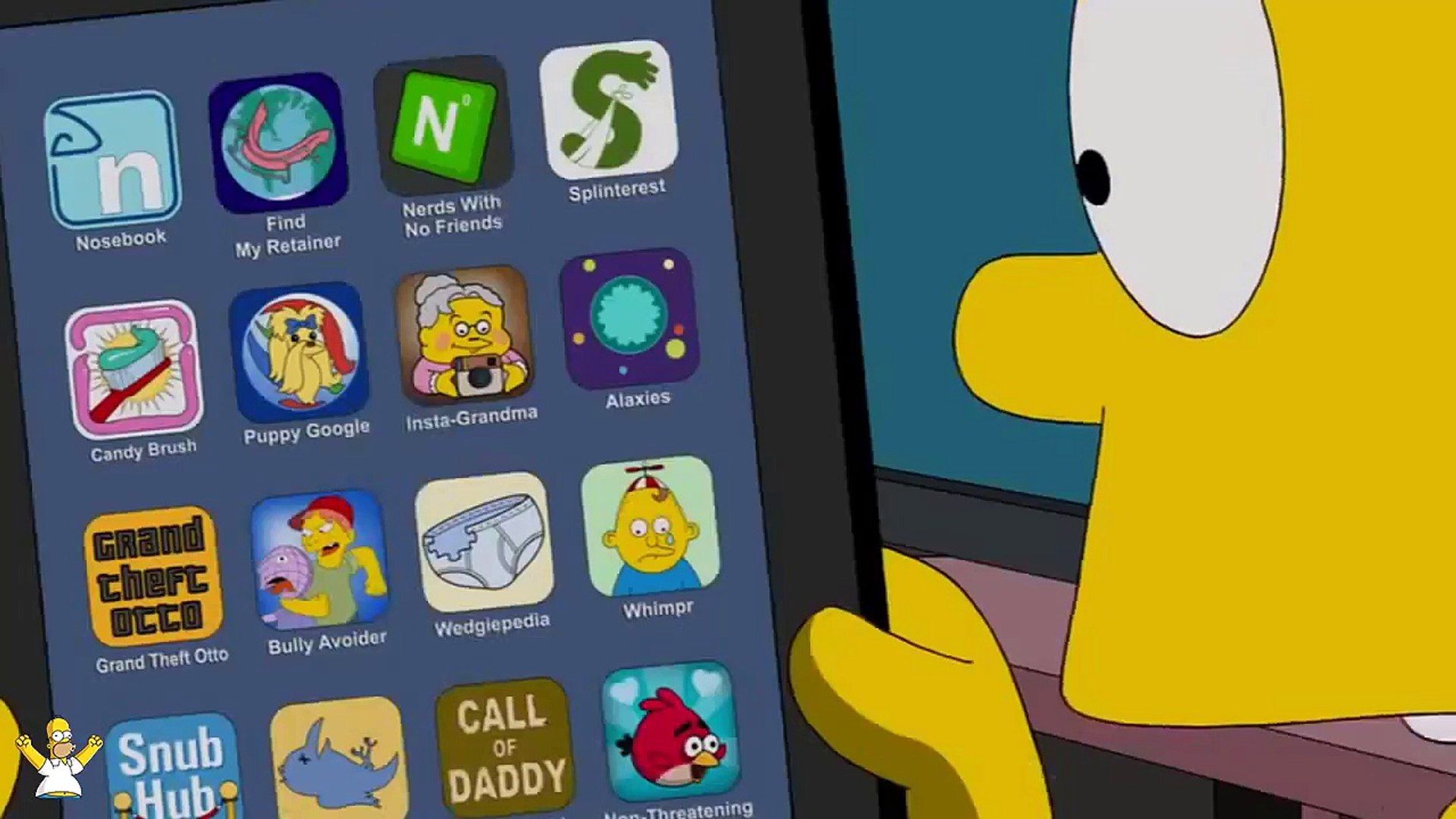 based Simpsons (top left)