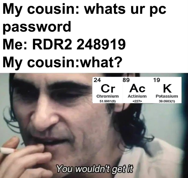 But what if we get it?