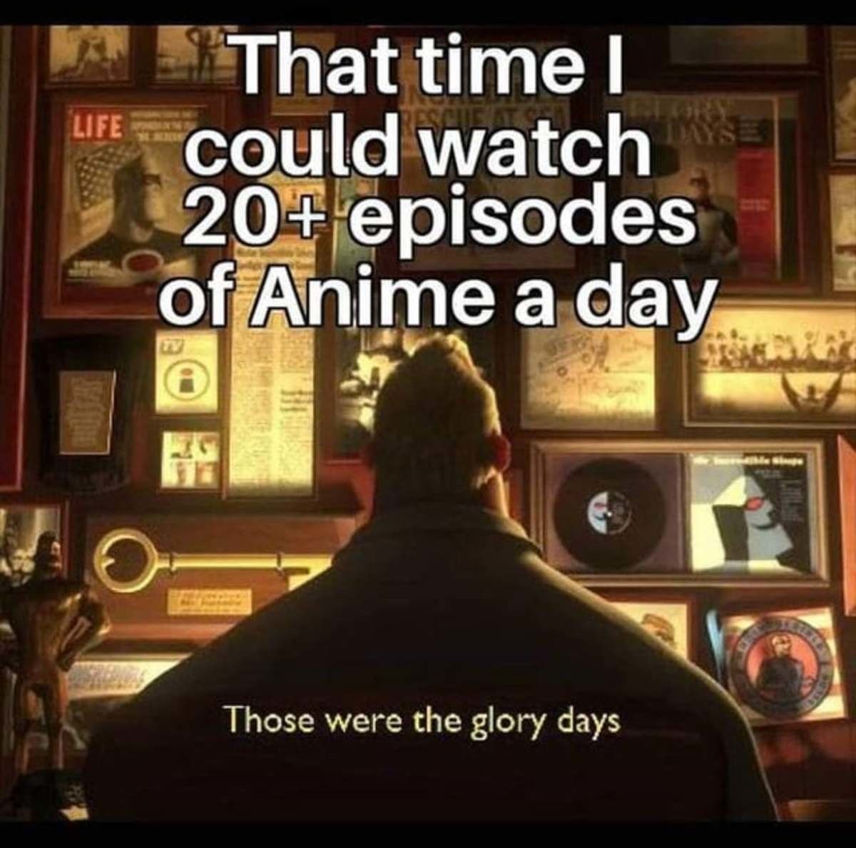 when I could play a game for longer than an hour