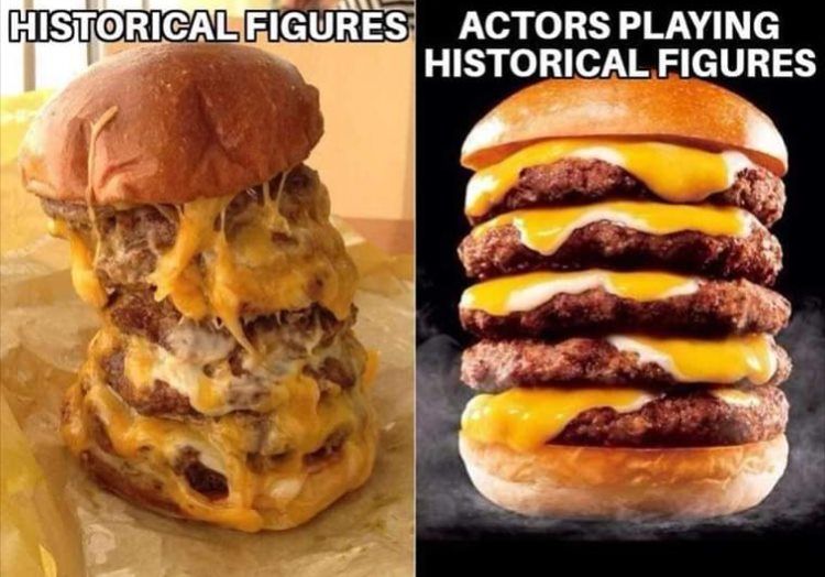 Actors vs reality.