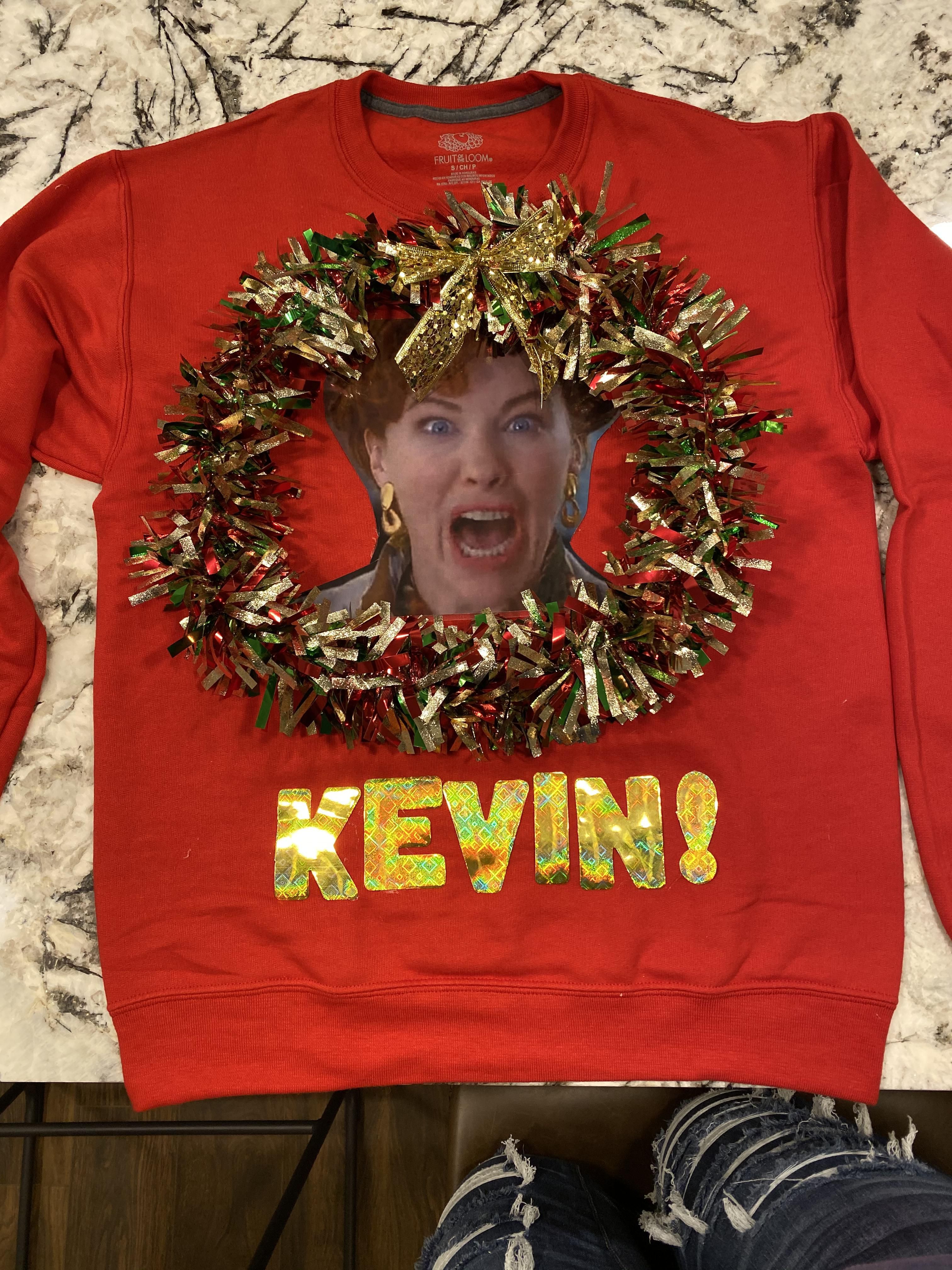 Made this for my ugly sweater party.