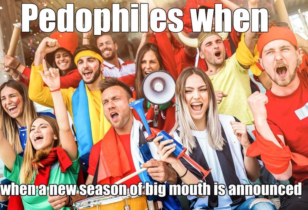 why watch big mouth when you can watch anime with little girls instead