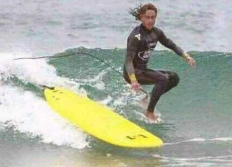 Rare picture of Jesus and John Cena surfing together, 2019