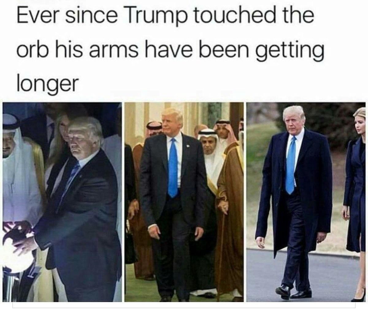 soon he will grab pussy from across the world...