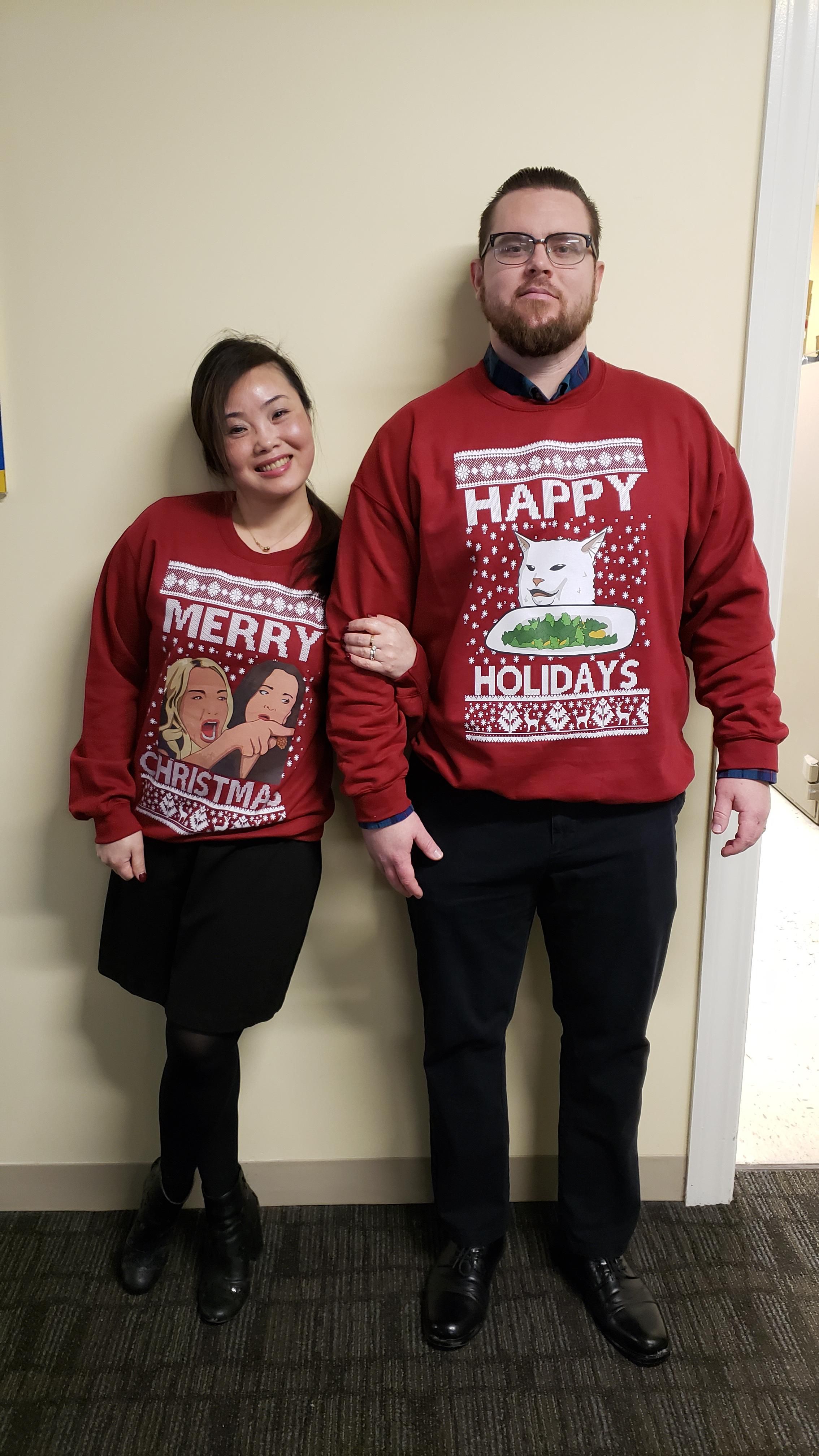 Merry Christmas from my hilarious co workers!